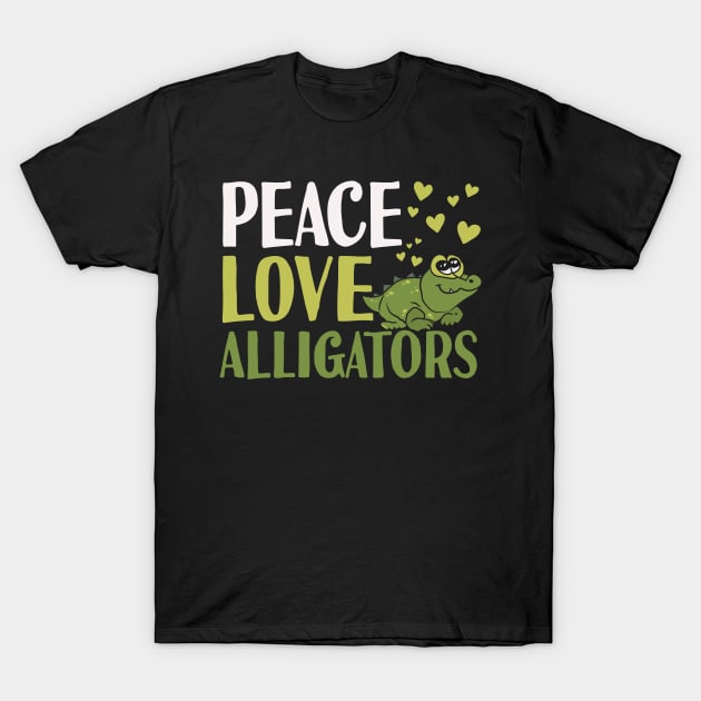 alligators T-Shirt by Tesszero